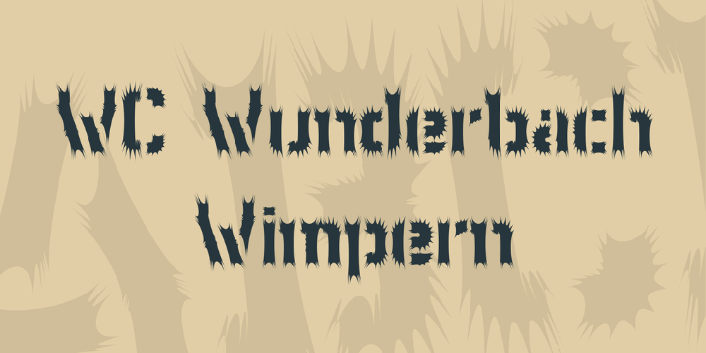 WC Wunderbach Wimpern
