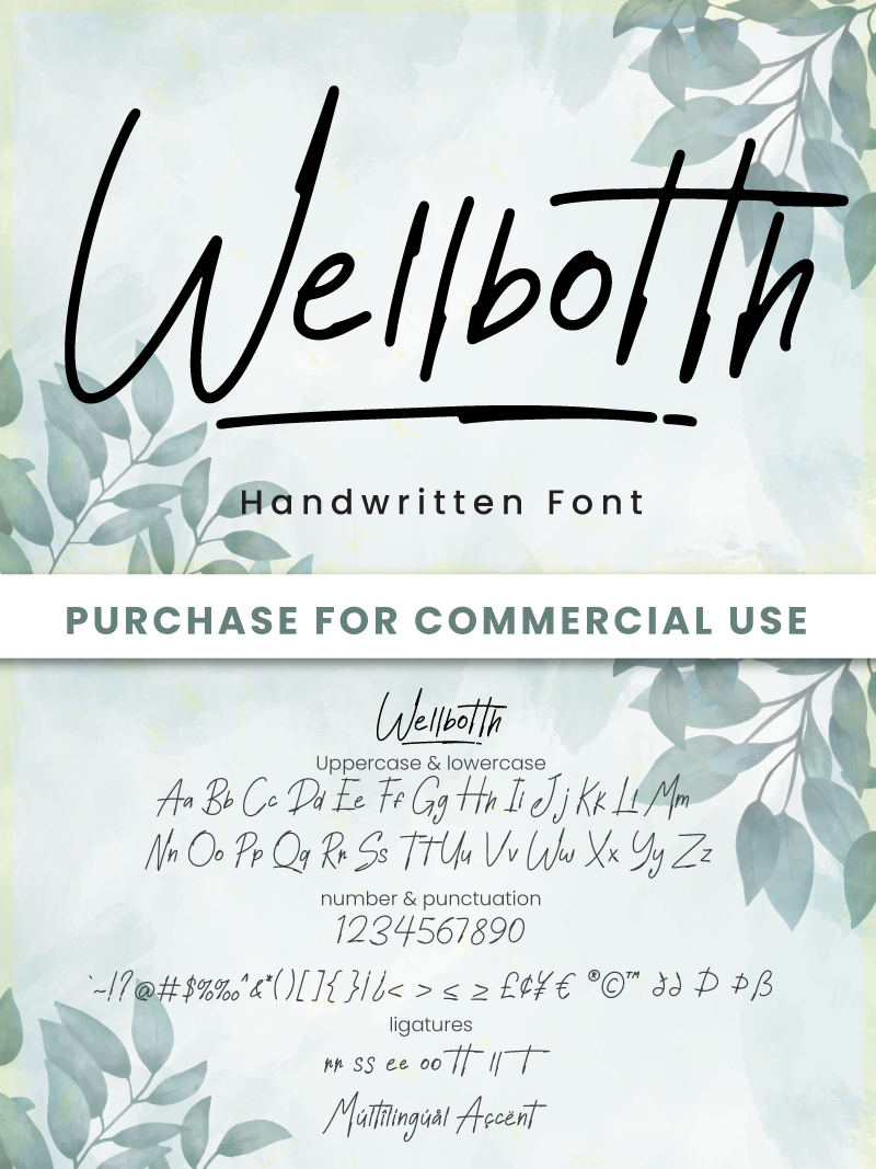 Wellbotth - Personal Use