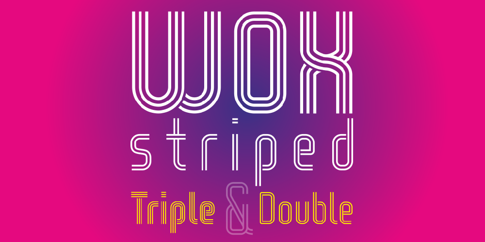 WOX-Striped Triple Demo